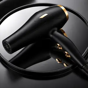 Hair Dryer With Diffuser Lightweight Travel Hairdryer For Normal & Curly Hair Includes 3 Nozzles Perfect For Styling