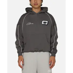 Carre International Star Hoodie Charcoal