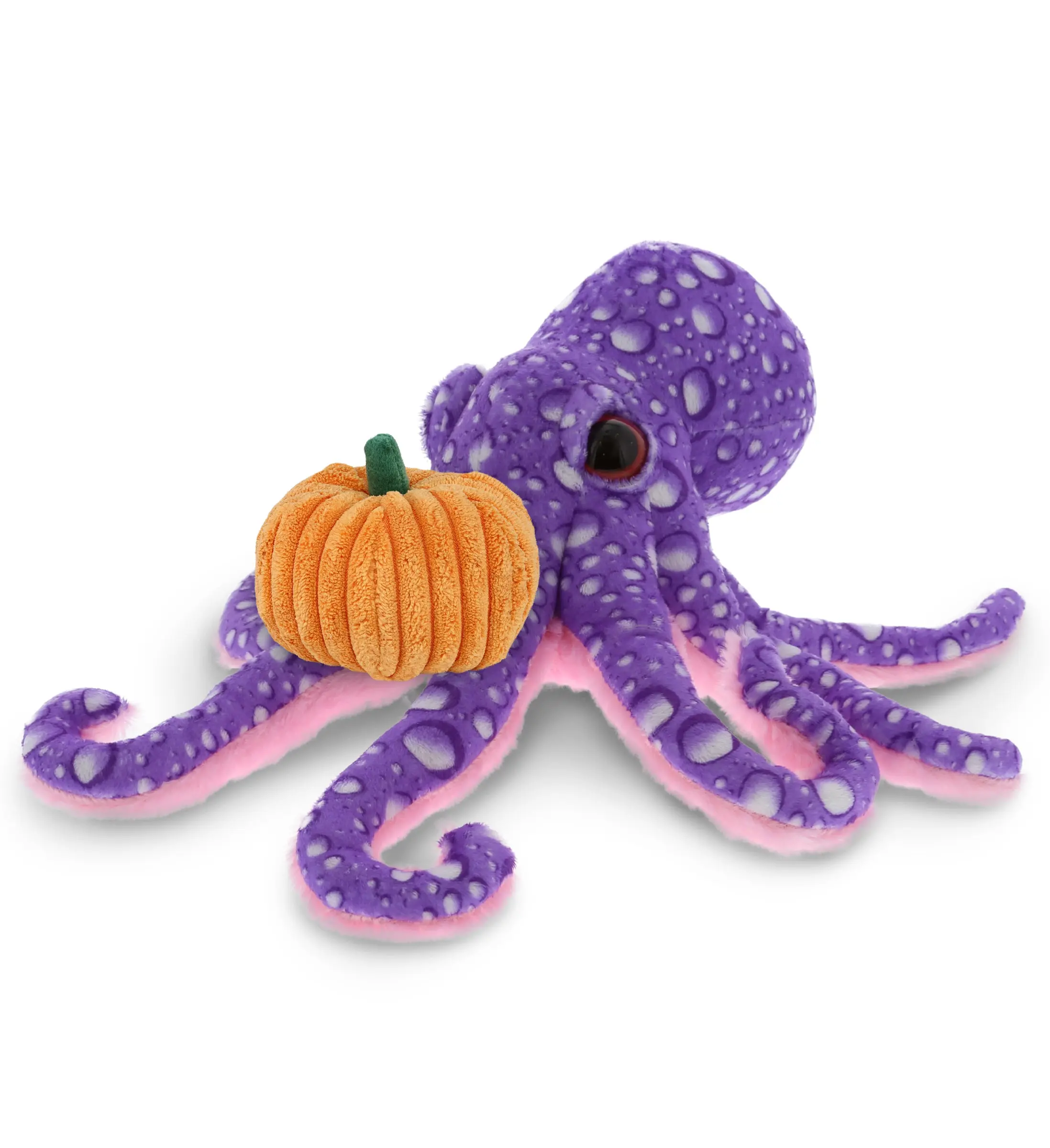 PLUSH PUMPKIN - WILD COLLECTION PLUSH - 12" PURPLE OCTOPUS