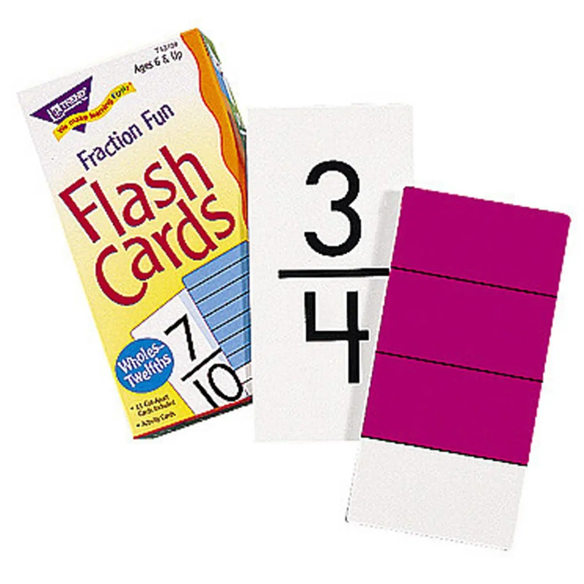 Trend Enterprises Colorful Cut Apart Cat Enrichment Flash Cards - 96-Count Box, 11 Cards, Durable, Builds Basic Skills, Reinforces Learning Programs, Pet Supplies Cat Toy, 11 Cut Apart Cards