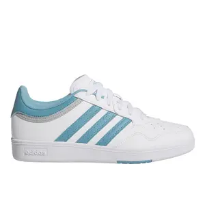 adidas Womens Hoops 4.0 Lace Up Sneakers Shoes Casual - Blue, White