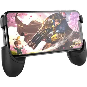 Universal Mobile Game Joystick Spiral Mini Joystick Game Handle Grip Controller Rocker Joypad Foldable Stand Holder for Cellphones (Handle Holder)