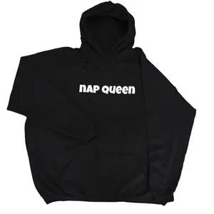 Slushy Noobz Nap Queen Print Hoodie, Nap Queen Hoodie, Aesthetic Oversized Pullover for Women