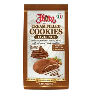 Cream Filled Cookies - Hazelnut - 7.07 oz