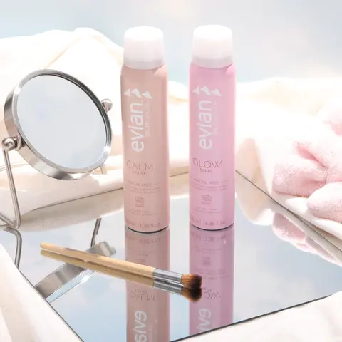 Flawless Makeup Bundle | Evian Facial Spray | smoothing skin prep • seamless blending • instant all-day glow