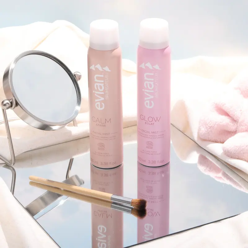 Flawless Makeup Bundle | Evian Facial Spray | smoothing skin prep • seamless blending • instant all-day glow