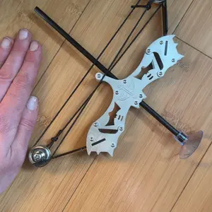 Mini Compound Bow & Arrow Set, 1 Set Stainless Steel Indoor Targeting Archery Leisure Kit with Pulley System, Creative Indoor Recreation Supplies