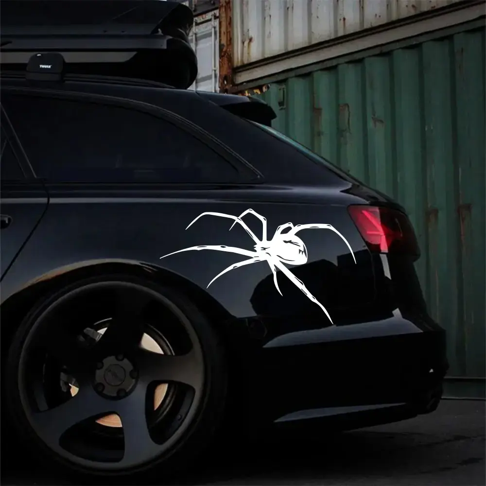 2026 New Universal Mysterious Spider Pattern Vinyl Car Stickers For All Cars Auto Body Decals Creative Tuning Accessories Art Decals For your Cars