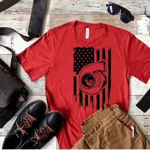 Flag Turbo Charger T shirt