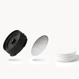 AeroPress Barista Filter Bundle Trio - includes Flow Control Filter Cap, Stainless Steel Filter, and Paper Micro-Filters for standard size AeroPress brewers