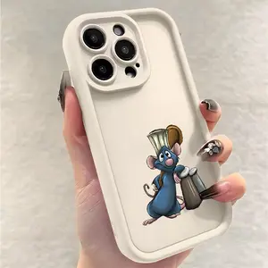 Cartoon Ratatouilles Remys Phone Case Accessories Suitable for iPhone 17 16e 16 15 14 13 12 11 Mini Pro Max Air X XR XSMAX 8 7 Plus Anti Fall Soft TPU Back Cover