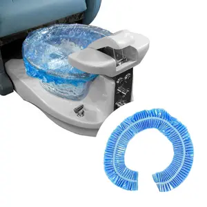 25pc Disposable Spa Chair Liners PrettyClaw Elastic Bags for Pedicure and Foot Fits Most Salon Chair &  Bath Tubs Nail Care  nail tech nail supplies