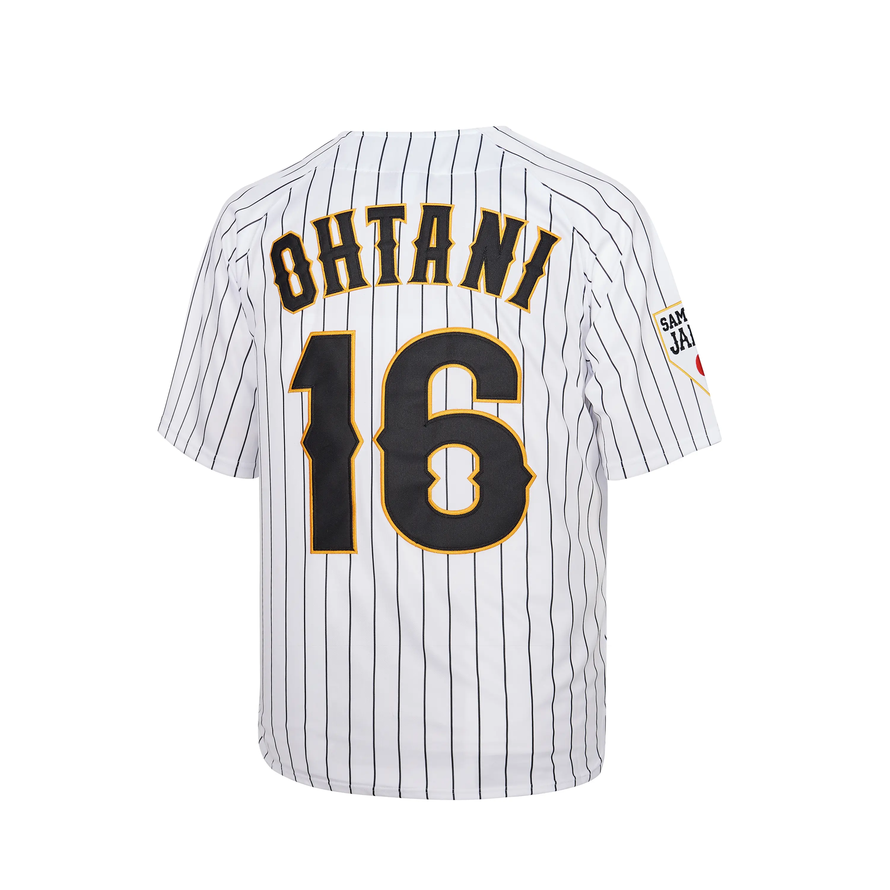Men's Ohtani #16 Japan Hip Hop Short Sleeves Baseball Jerseys