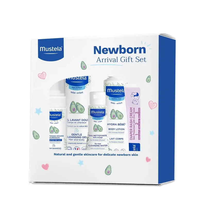 Newborn arrival gift set