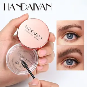 Handaiyan Wild Shaping Balm Long-Lasting Quick-Dry Eyebrow Gel, Non-Toxic Formula, Single Pack, No Flammable Ingredients