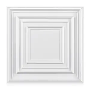 Aadesh 3D Wall Board Panel, Decorative Wall Panels (Includes One Roll of Mounting Tape), Interior Wall Decor, Diamond Textured Pattern for Living Room, Bedroom, Office, TV Backsplash, 11.8 x 11.8 Inches (Approx. 30 x 30 cm)