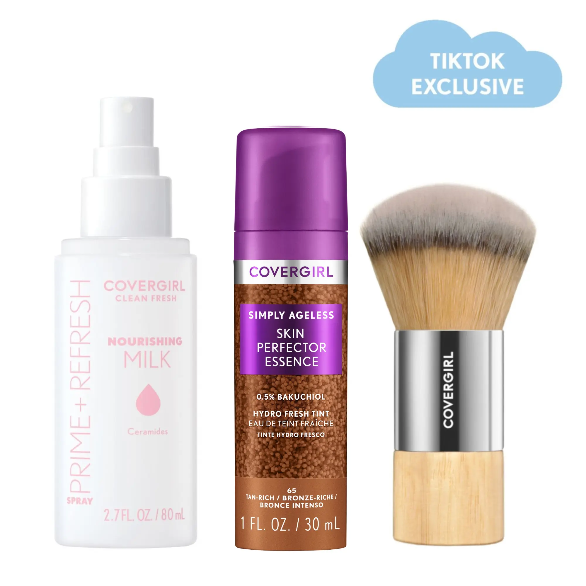 65 Tan-Rich + Nourishing Milk + Blending Brush