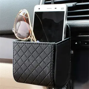 Car RV Air Vent Storage Bag, Air Outlet Storage Box for Phone and Accessories, Car Organizer for Easy Access