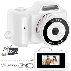 Mini Pocket HD Digital Camera with simple button operation. Perfect for photo shooting and video recording. Ideal for beginners, great for travel snapshots and daily study documentation. Nice present choices for graduation, birthday and various festivals.