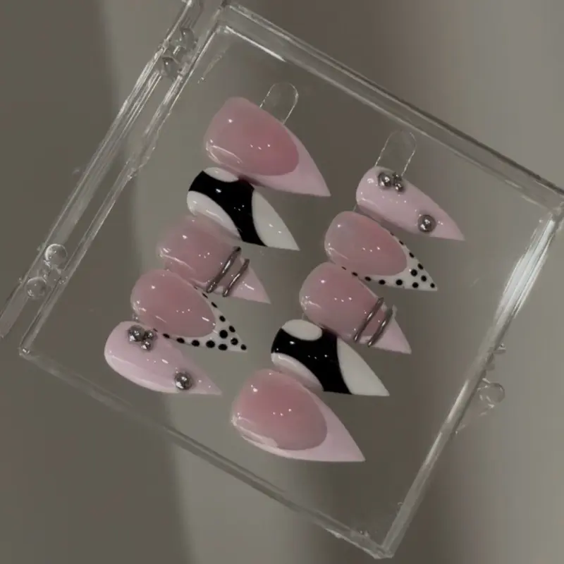 Pink Design Stilletos | PressedByTheDoll