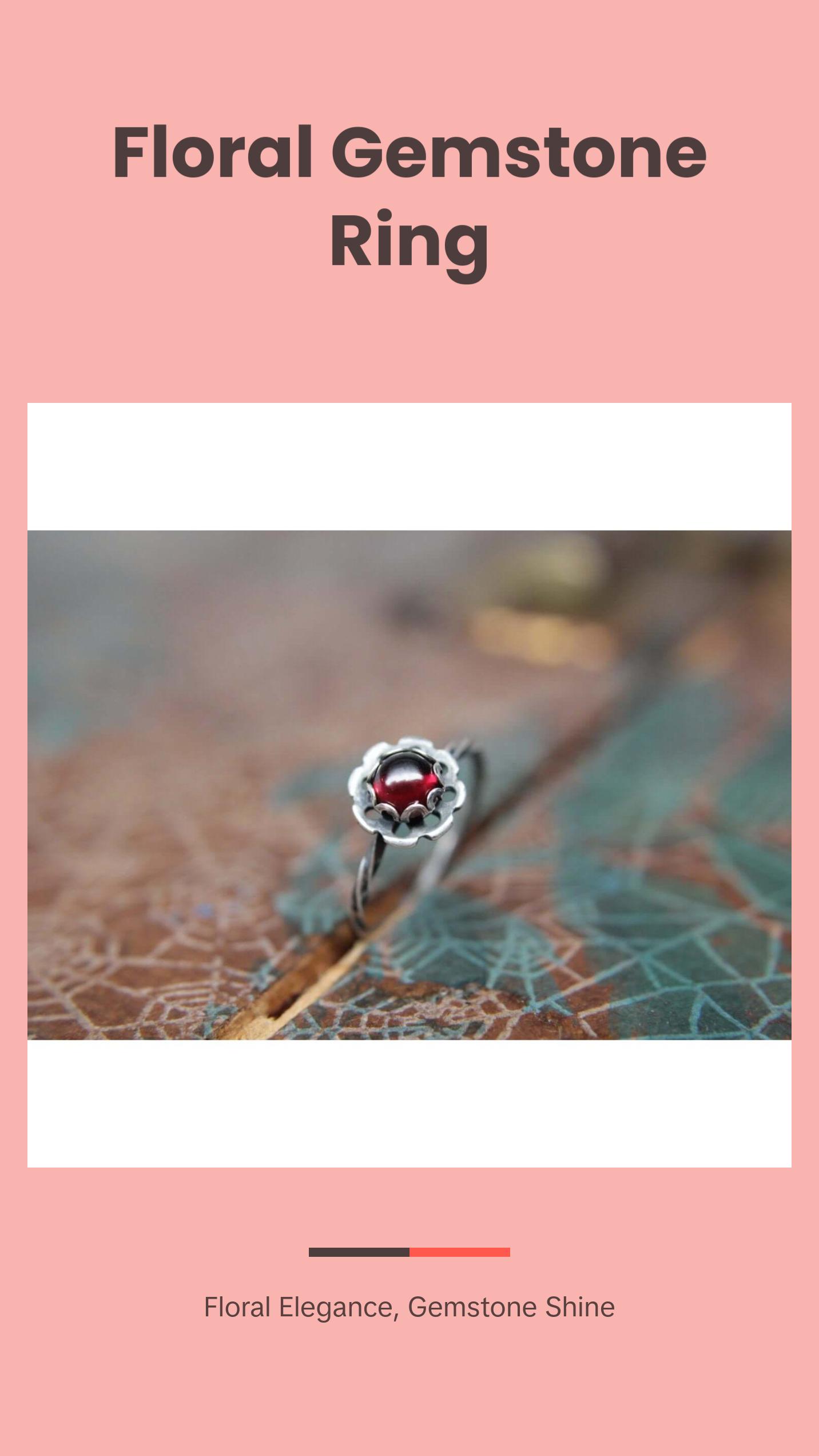 Delicate Sterling Silver Floral Gemstone Ring. Pretty sterling silver flower stacking ring with a gemstone center. Springtime bouquet ring. Delicate Sterling Silver Floral Gemstone Ring. Pretty sterling silver flower stacking ring with a gemstone center. Springtime bouquet ring.