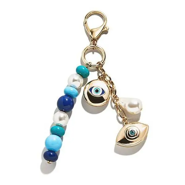 BAUBLEBAR Goldtone Evil Eye Beaded Bag Charm BAUBLEBAR Goldtone Evil Eye Beaded Bag Charm