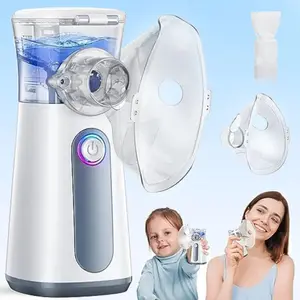 Portable Ultrasonic Nebulizers, Compact Travel Nebulizers, Handheld Nebulizer for Home and Facial Care