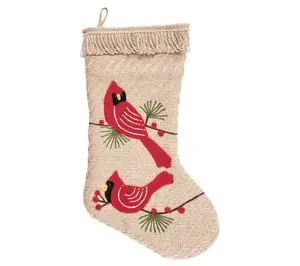 C&F Home Cardinals Christmas Stocking
