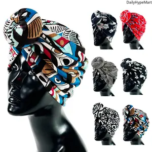 Women's Elastic Donut Hair Headwrap - Stylish Indian Cap, Breathable Daily Hair Cover