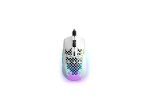 SteelSeries AEROX 3 2022 62603 Snow 6 Buttons USB-C Wired Optical Gaming Mouse SteelSeries AEROX 3 2022 62603 Snow 6 Buttons USB-C Wired Optical Gaming Mouse