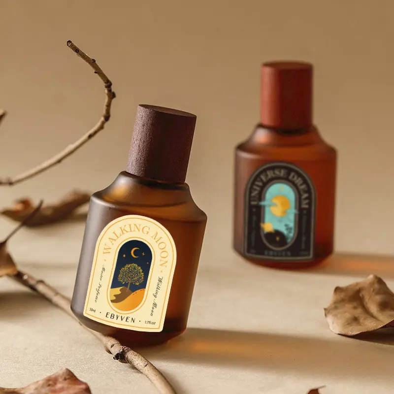 50ml Yibai Fen Cosmic Series Perfume, Edp Scents, Patchouli, Amber & Aromatic Woody Fragrance, Premium Gift Box, Long-Lasting Light Scent, Chinese-Style Artisan Design, Cruelty Free Fragrance