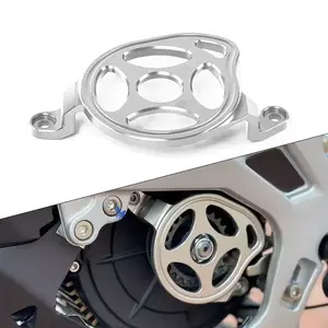 Motor Pulley Guard for Surron Light Bee X S Strengthened Belt Protection, CNC Engine Case Saver Cover for Segway X160 X260 Sprocket Cover Off-Road Motorcycle SURRON Parts, Ventilated Engine Case Guard
