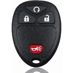 KEYS4LESS Keyless Entry Remote Car Key Fob Compatible with Chevy Silverado Avalanche Captiva Tahoe Traverse, Gmc Sierra Acadia Yukon, 2007 2015...