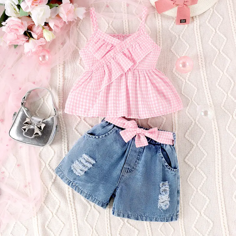 cute outfits 2 piece set kids - TikTok Shop