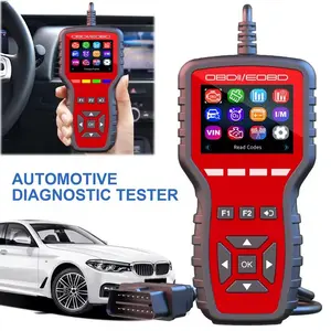 K2 Obd2 Scanner Diagnostic Tool, 3.45in Screen, Battery Tester, Real-Time Data, I/m Ready Status, Car Fault Code Reader, All Obdii/eobd Vehicles