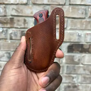 Brown Leather Knife Sheath Brown Leather Knife Sheath