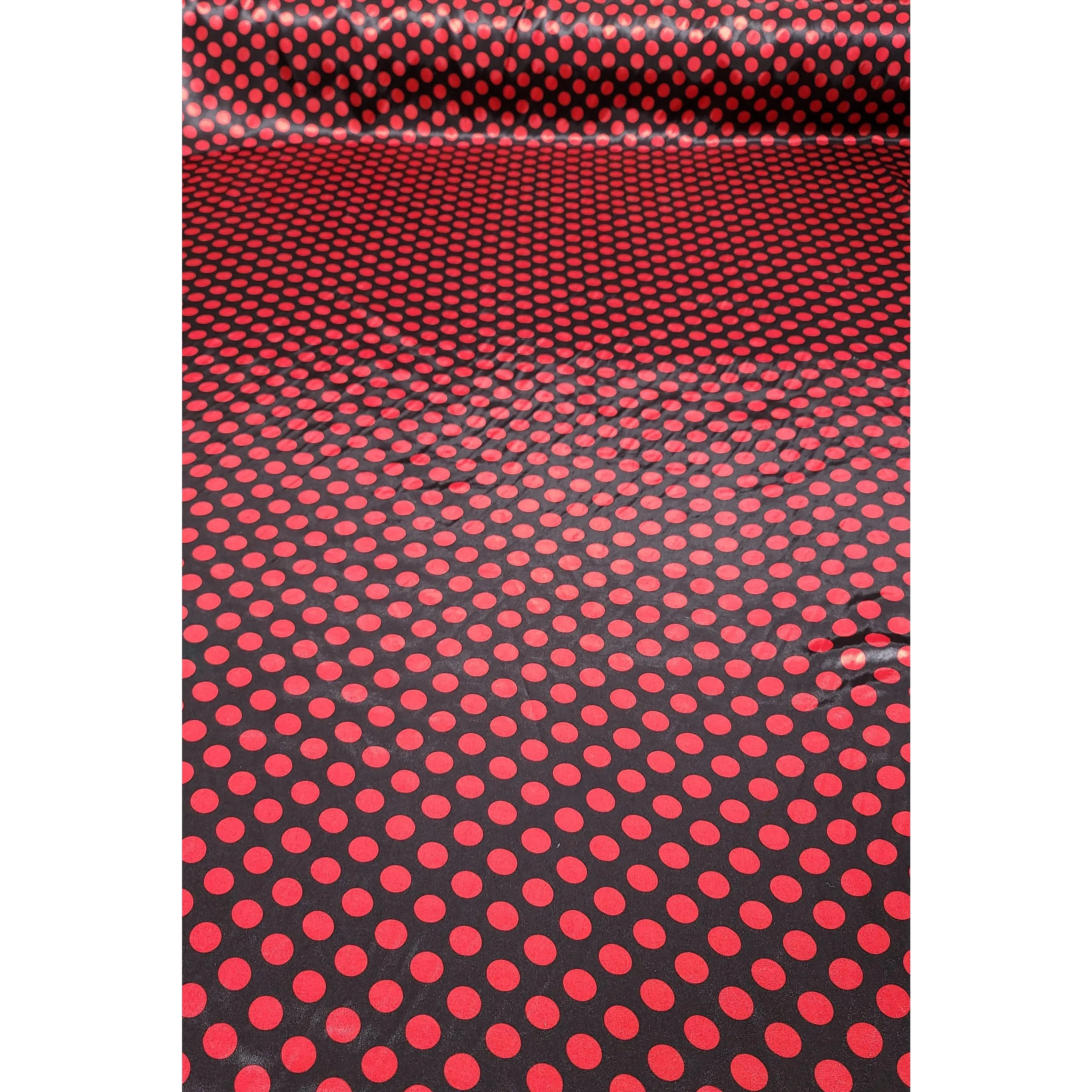 Polka Dot Charmeuse Satin