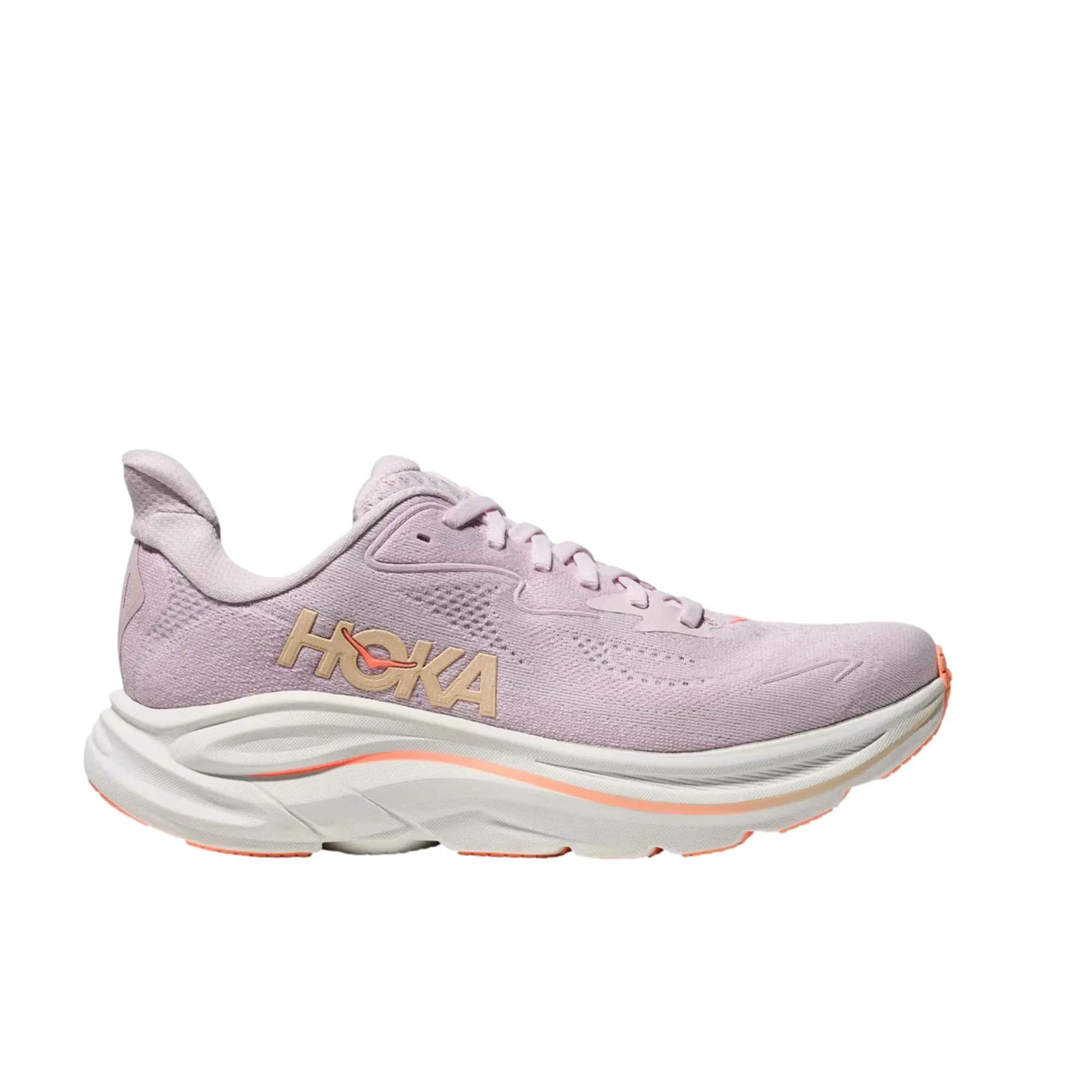 Hoka Clifton 10 Lilac Cream / Tangerine Glow  1162031-LRMT Women's