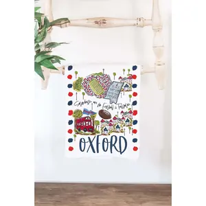 Saturdays Oxford MS Tea Towel