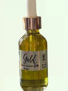 Gawdess Goods Gold Tea Natural Hair Growth Oil