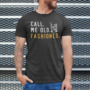 Call Me Old Fashioned Shirt, Whiskey Shirt, Whiskey Lover Gift, Bourbon Lover Shirt, Drinking Shirt, Father's Day Tee