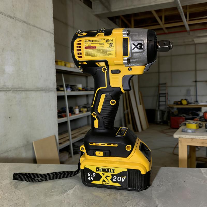 DeWalt DCF880 205N.m High Torque Compact Impact Wrench 2300RPM 20V Cordless Rechargeable Electric Tool for Professionals and DIY Enthusiasts