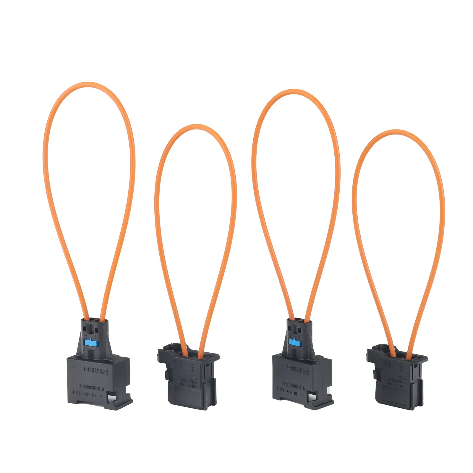 3mirrors 2 Sets High-Fiber Optic Loop Bypass Male-Female Adapter Accessories, 11.5cm, 1x Female Connector, for Media Oriented Systems Transport, Compatible with Luxury European Cars, Car Repair Fault Diagnosis Tool