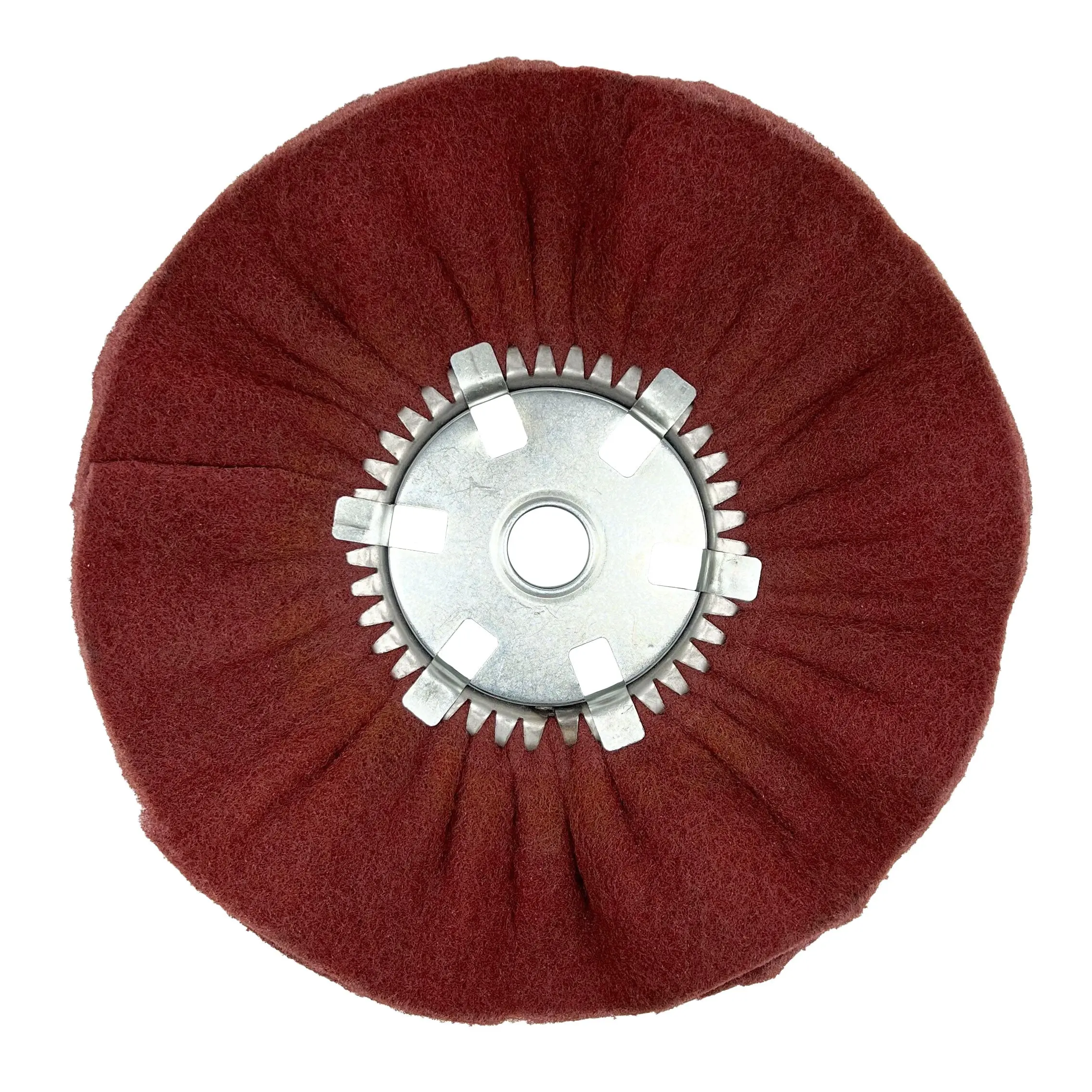 Renegade Products 14" Satin Buffing Wheel for Polishing Machines | Pre-Polish Surface Prep for Aluminum, Stainless Steel, and Wheels