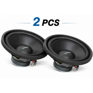 2 x Blaupunkt BPW-E12S 12" Car Subwoofer 250W RMS 500W Max Bass Speaker