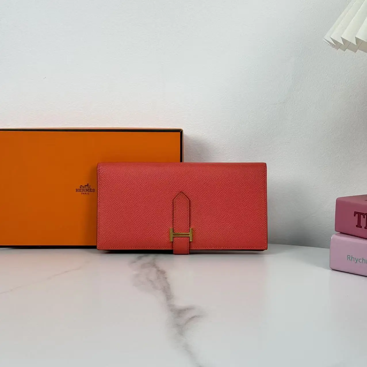 Pre-owned HERMÈS Constance Long Wallet