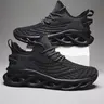 Men's Fashionable Lace-Up Breathable Mesh Sneakers, Athletic Running Shoes, Casual Comfortable Sports Running Shoes for Daily Wear, Trendy Running Shoes