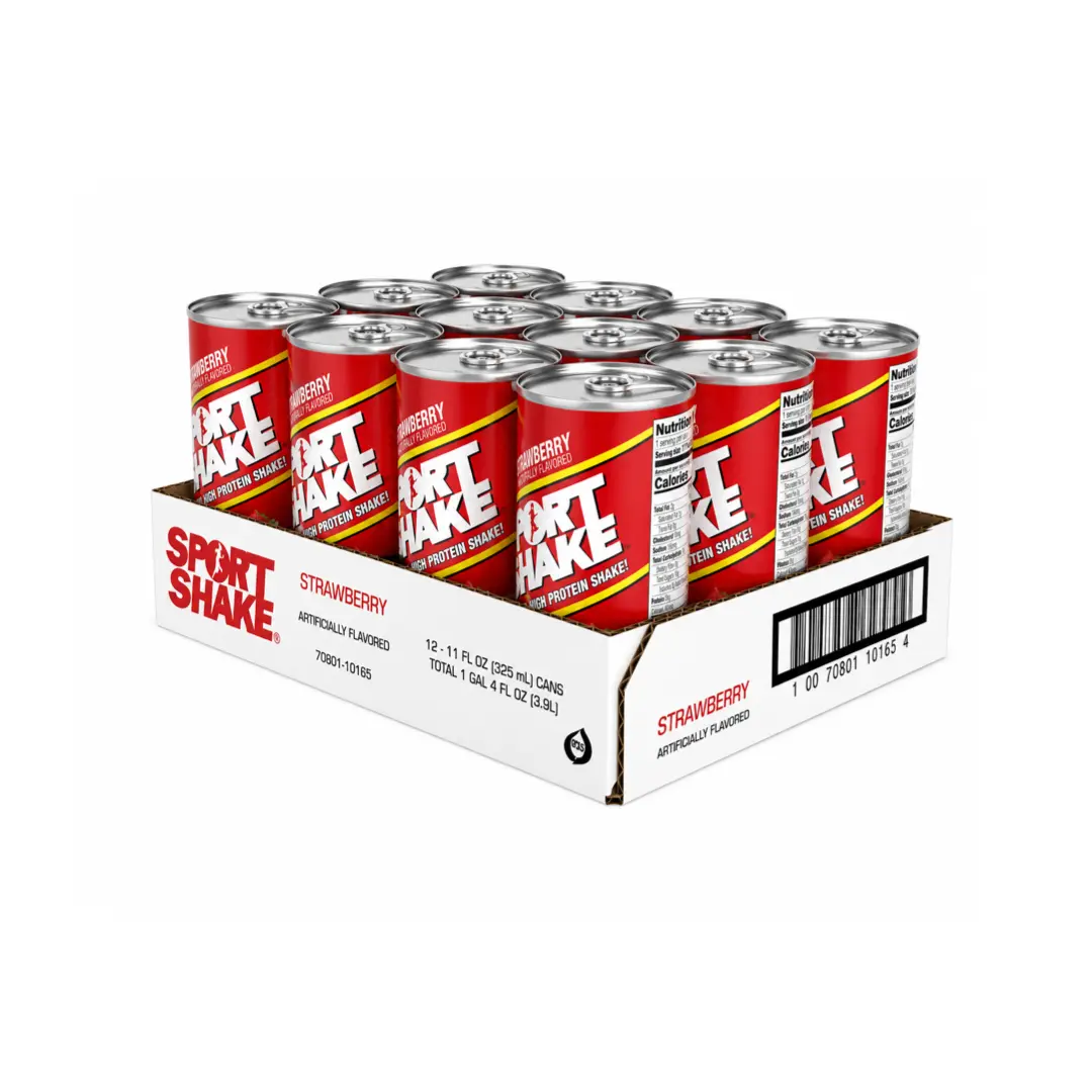 SPORT SHAKE STRAWBERRY 12OZ KES 12