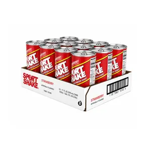SPORT SHAKE STRAWBERRY 12OZ KES 12