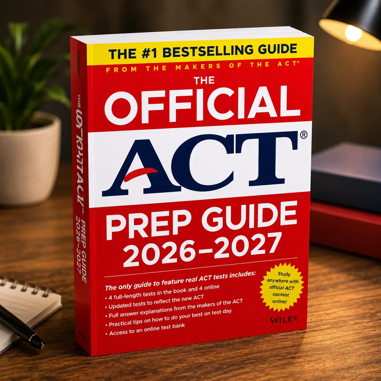 The Official ACT Prep Guide 2026-2027: Book + Online [Paperback Book]